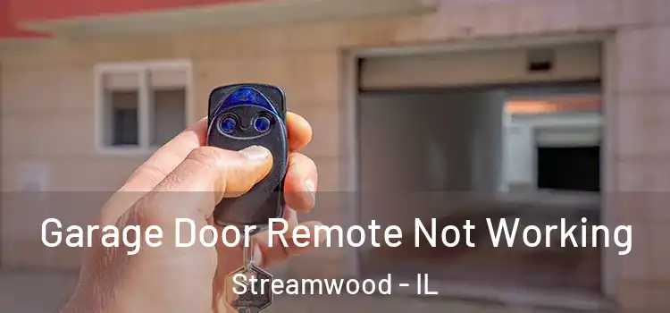  Garage Door Remote Not Working Streamwood - IL